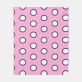 Couverture Polaire Minimal Polka Dot Fleece Blanket   (Devant)