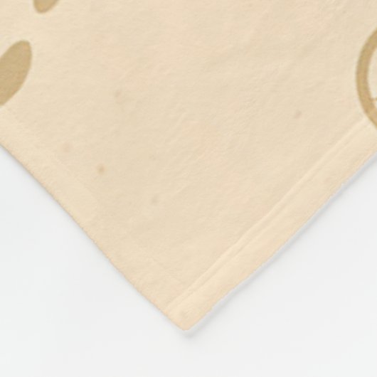 Couverture Polaire Minimal Turtle Trail Pattern (Coin)