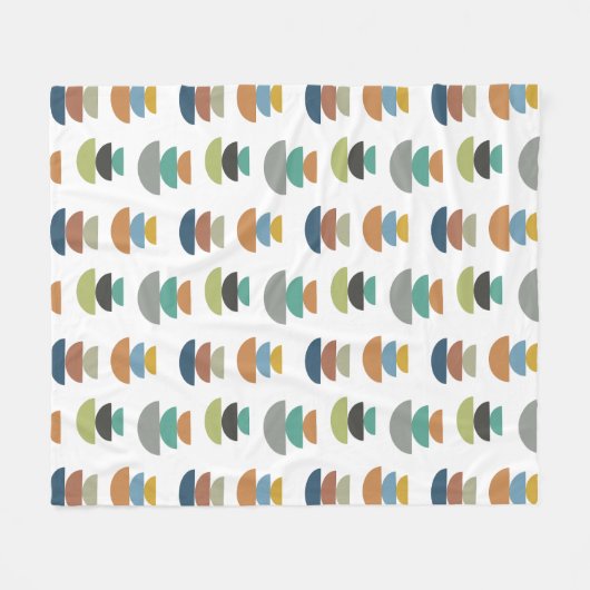 Couverture Polaire Minimalisme moderne du milieu du siècle (Devant (Horizontal))