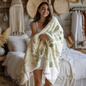 Couverture Polaire Minimalist Art Fleece Blanket | Home & Living