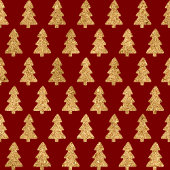 Couverture Polaire Minimalist Blanket Red Gold Luxe Christmas Gift