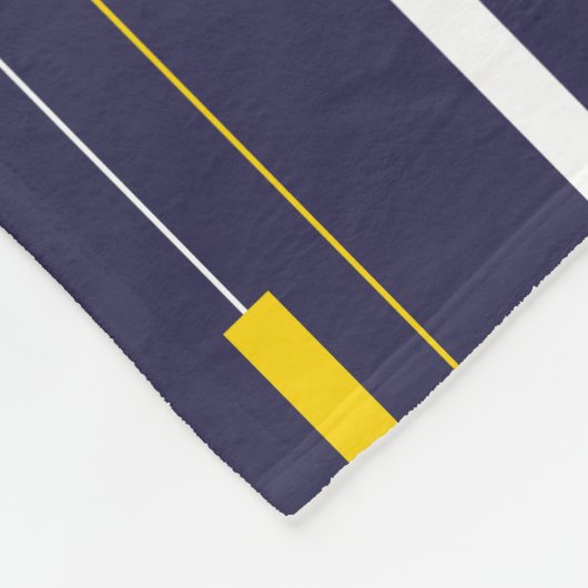 Couverture Polaire Minimalist Modern Stripes (Coin)