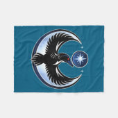 Couverture Polaire Minnesota Rebel State Flag 5 Illustration (Devant (Horizontal))