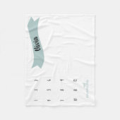 Couverture Polaire Mint Moderne me regarder me faire pousser jalon ph (Devant)