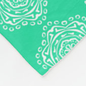 Couverture Polaire Minty Mandala (Coin)