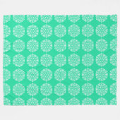 Couverture Polaire Minty Mandala (Devant (Horizontal))