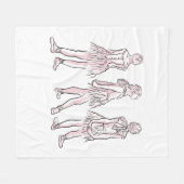 Couverture Polaire Minuscule danseur (Devant (Horizontal))