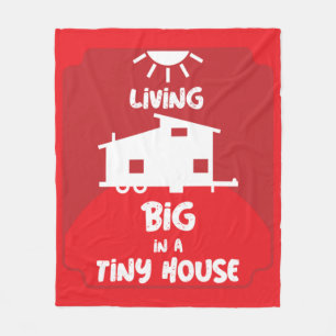 Couverture Polaire Minuscule Maison - Minuscules Maisons