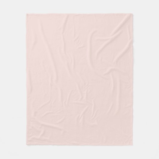 Couverture Polaire Minuscule rose vif uni élégant chic (Devant)