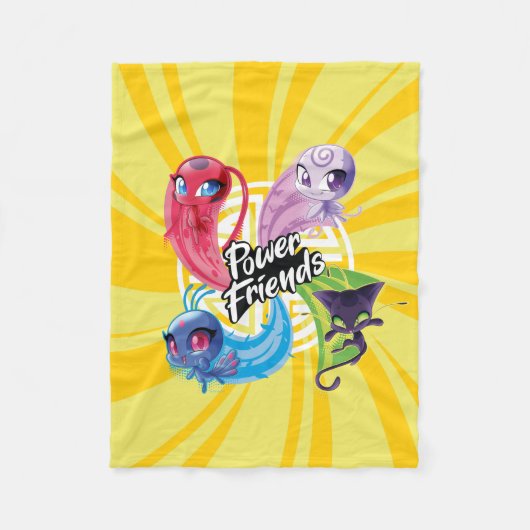 Couverture Polaire Miraculaires Kwamis Power Friends (Devant)