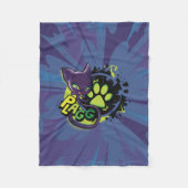 Couverture Polaire Miraculous Kwami Plagg (Devant)