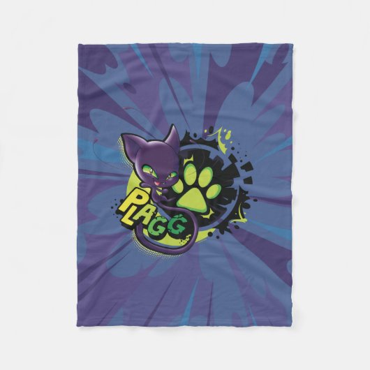 Couverture Polaire Miraculous Kwami Plagg (Devant)