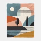 Couverture Polaire Mirage du désert (Devant)