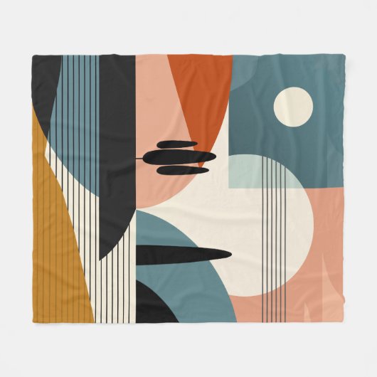 Couverture Polaire Mirage du désert (Devant (Horizontal))