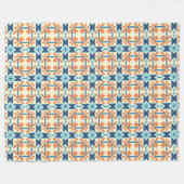 Couverture Polaire Mirage géométrique (Devant (Horizontal))