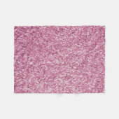 Couverture Polaire Miroitement brillant d'étincelle de paillettes de (Devant (Horizontal))