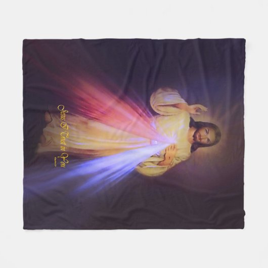 Couverture Polaire Miséricorde divine (Devant (Horizontal))