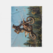 Couverture Polaire Mission de Secourt de combat - Motocross Rider (Devant)