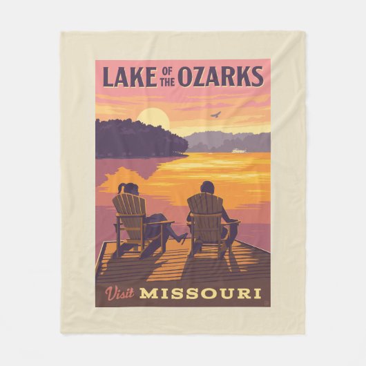 Couverture Polaire Missouri | Lac des Ozarks (Devant)