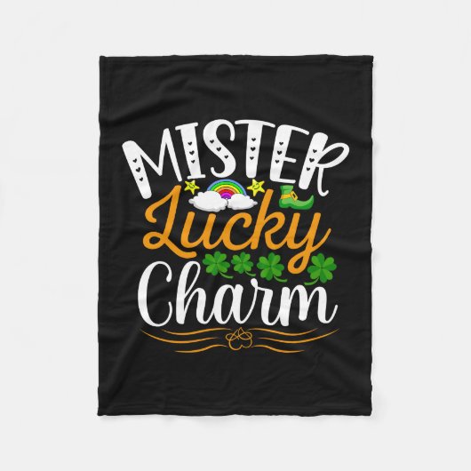 Couverture Polaire Mister Lucky Charm (Devant)