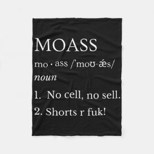 Couverture Polaire Mo No Cell No Sell Shorts R pour Stonk Gamer Apes