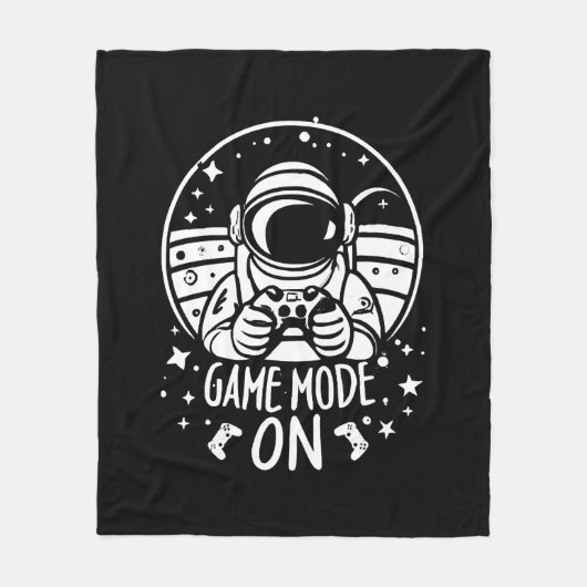 Couverture Polaire Mode de jeu astronaute (Devant)