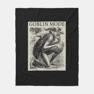 Couverture Polaire Mode Gobelin Goblincore Fairycore Grunge Médiéval