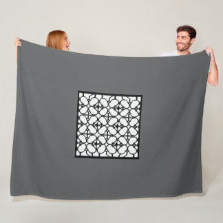 Couverture Polaire Mode gris grand