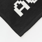 Couverture Polaire Mode Jointure Activé Pixel Art Jointure Rétro Styl (Coin)