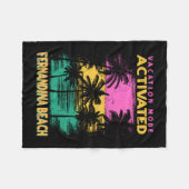 Couverture Polaire mode vacances Floride activé fernandina beach (Devant (Horizontal))