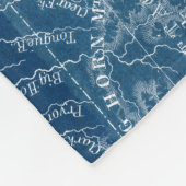 Couverture Polaire Modèle de carte des USA (Coin)