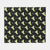Couverture Polaire Modèle de cocktail Margarita (Devant (Horizontal))