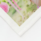 Couverture Polaire Modèle de collage de photo personnalisé (Coin)