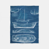 Couverture Polaire Modèle de navire antique II (Devant)