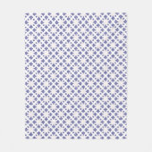 Couverture Polaire Modèle de pendentif Croix Bleue (Devant)