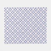 Couverture Polaire Modèle de pendentif Croix Bleue (Devant (Horizontal))
