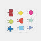 Couverture Polaire Modèle d'illustration de caractères de forme mûre (Devant (Horizontal))