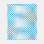 Couverture Polaire Modèle floral (Devant)