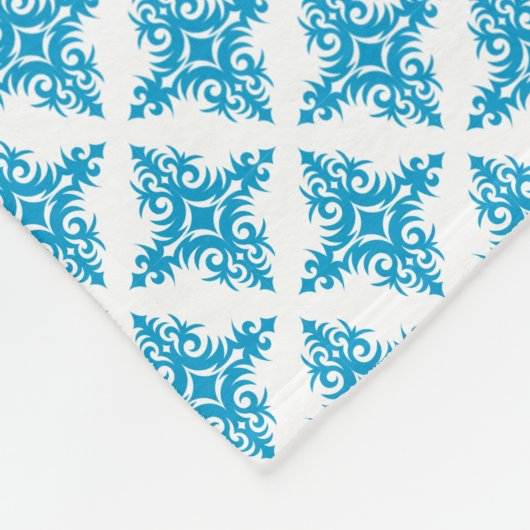 Couverture Polaire Modèle floral (Coin)