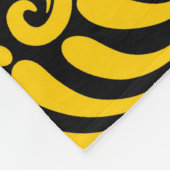 COUVERTURE POLAIRE MODÈLE FLORAL (Coin)