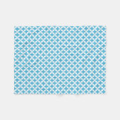 Couverture Polaire Modèle floral (Devant (Horizontal))