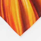 Couverture Polaire Modèle floral en style boho (Coin)