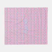Couverture Polaire Modèle Floral Rustique Moderne (Devant (Horizontal))