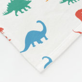 Couverture Polaire Modèle photo Dinosaur (Coin)