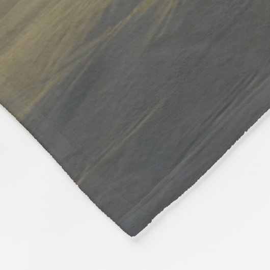 Couverture Polaire Modèle photo et texte personnalisé (Coin)