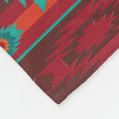 Couverture Polaire Modèle tribal du sud-ouest (Coin)