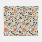 Couverture Polaire Modèle végétal (Devant (Horizontal))