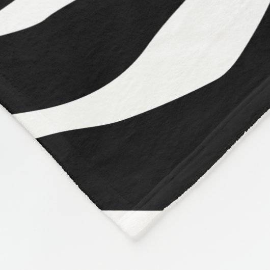Couverture Polaire Modèle Zèbre (Coin)