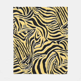 Couverture Polaire Modèle zèbre sans couture, animal. Papier peint, a