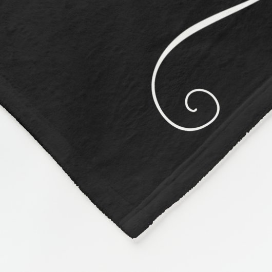 Couverture Polaire Modern 20 Photo Collage Nom du script (Coin)